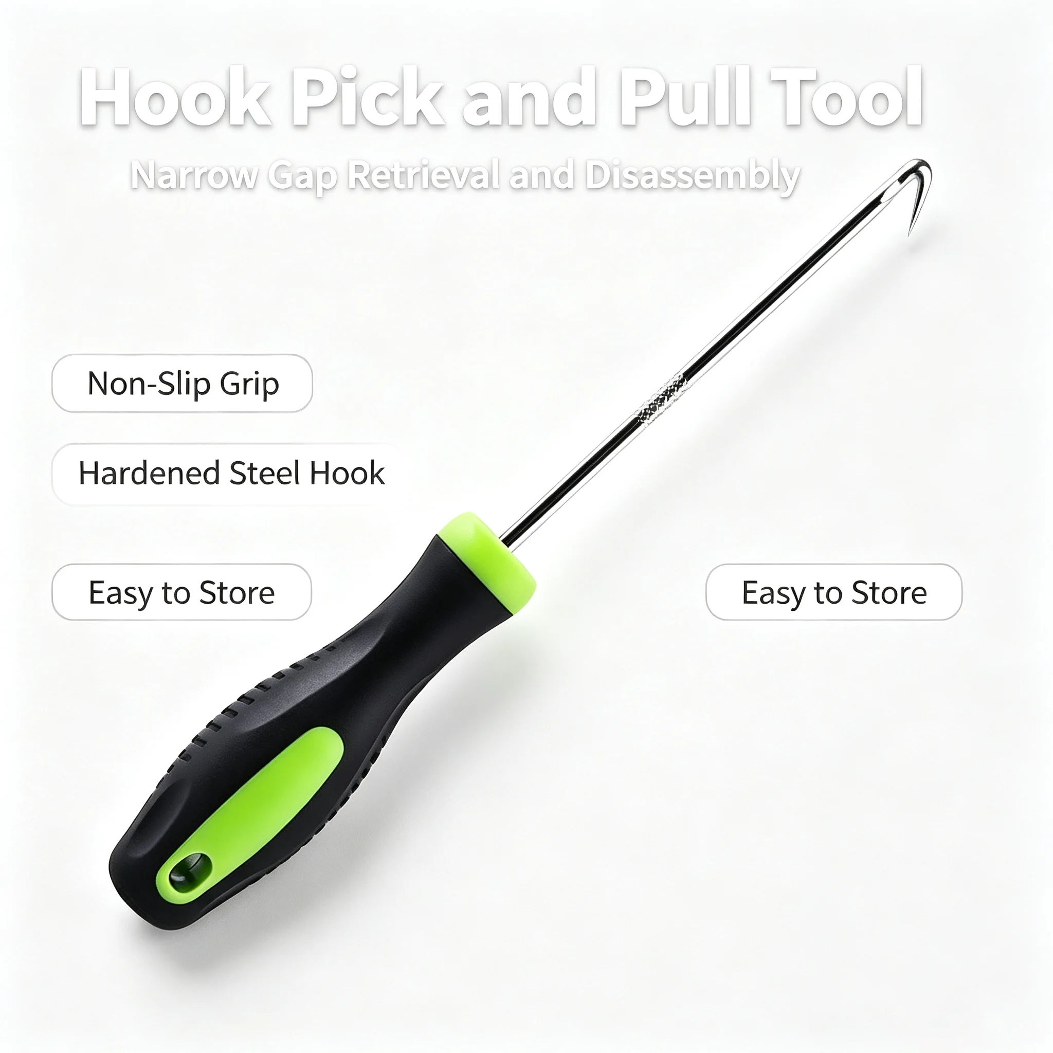 Non-Slip Grip Weed Puller Tool  Heavy-Duty Ergonomic Root Remover for Lawns Patios  Gravel Easy Manual Weeding