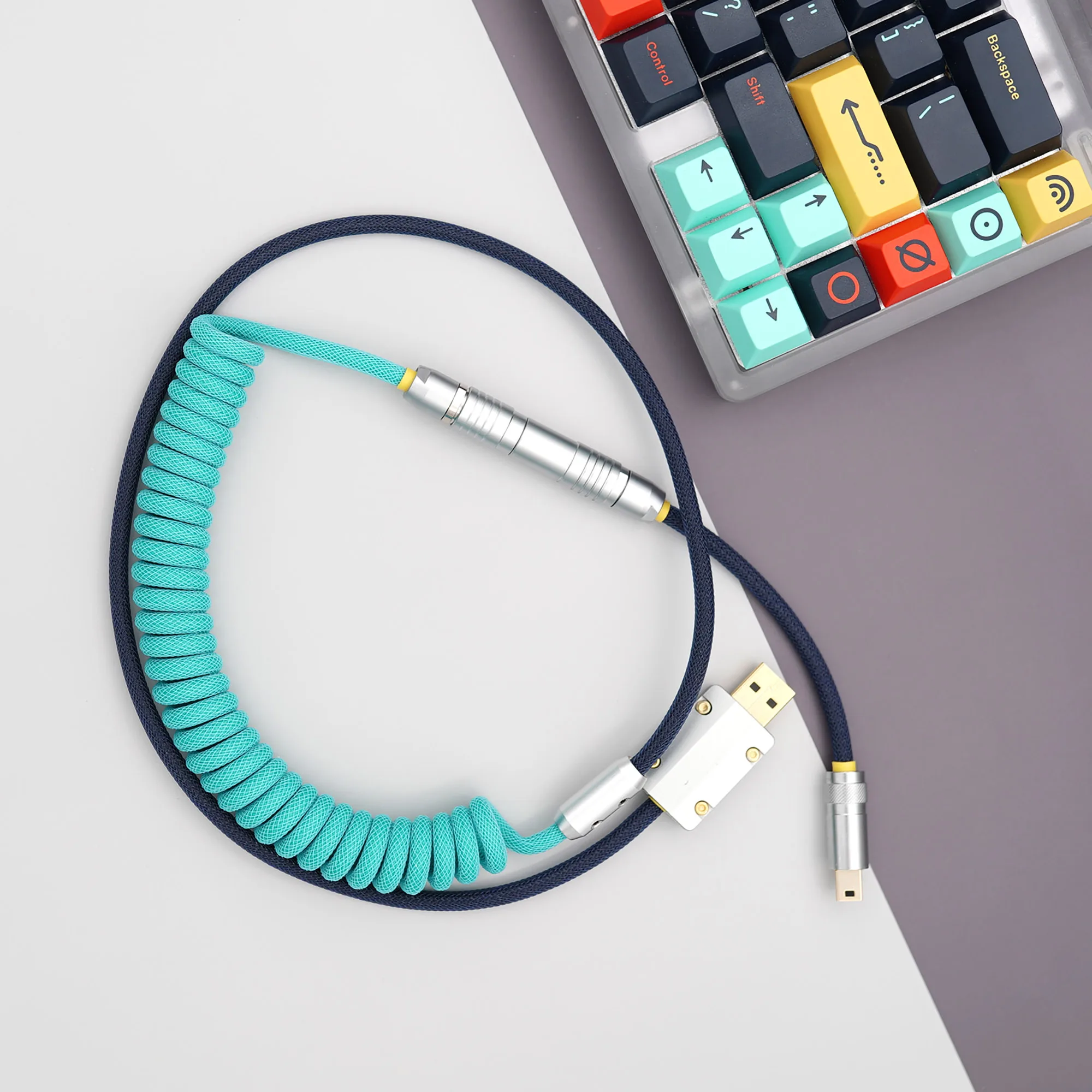 Spot GeekCable – câble de données pour clavier mécanique personnalisé, manuel, GMK