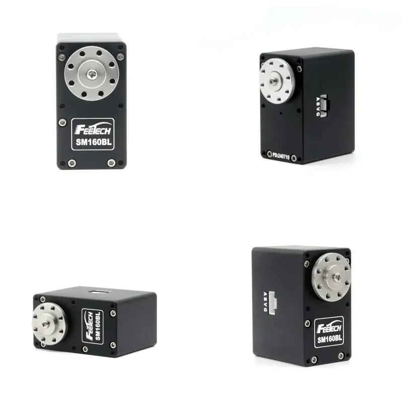 for SM160BL 160kg 360 Degree Dual Axis Serial Servo Brushless Motor with Magnetic Encoder for Multi Joint Robotic Arms