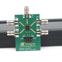 10Hz to 8GHz SP4T RF Switch PE42540 1to4 RF Microwave Switch signal switching Control F/ Vector network spectrum analyzer 5G 5.8