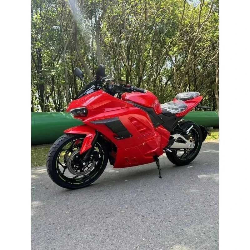5000W Adults Electric Motorcycle with Large 100ah Battery Capacity