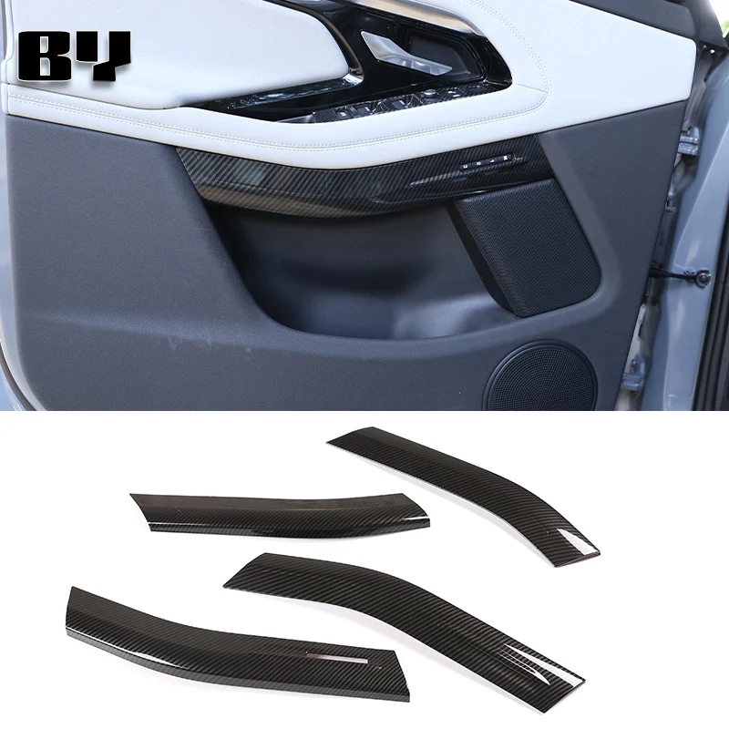 

Car Interior ABS Door Decoration Panel Cover Trim For Land Rover Ranger Rover Evoque L551 2020-2025 Car Accessories