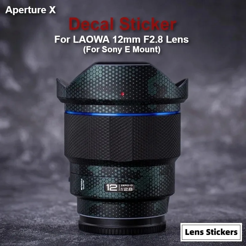 

Защитная пленка-наклейка для объектива LAOWA 12mm F2.8 для Sony E Mount, антицарапийное покрытие, защитная пленка для корпуса, декоративная наклейка-скин