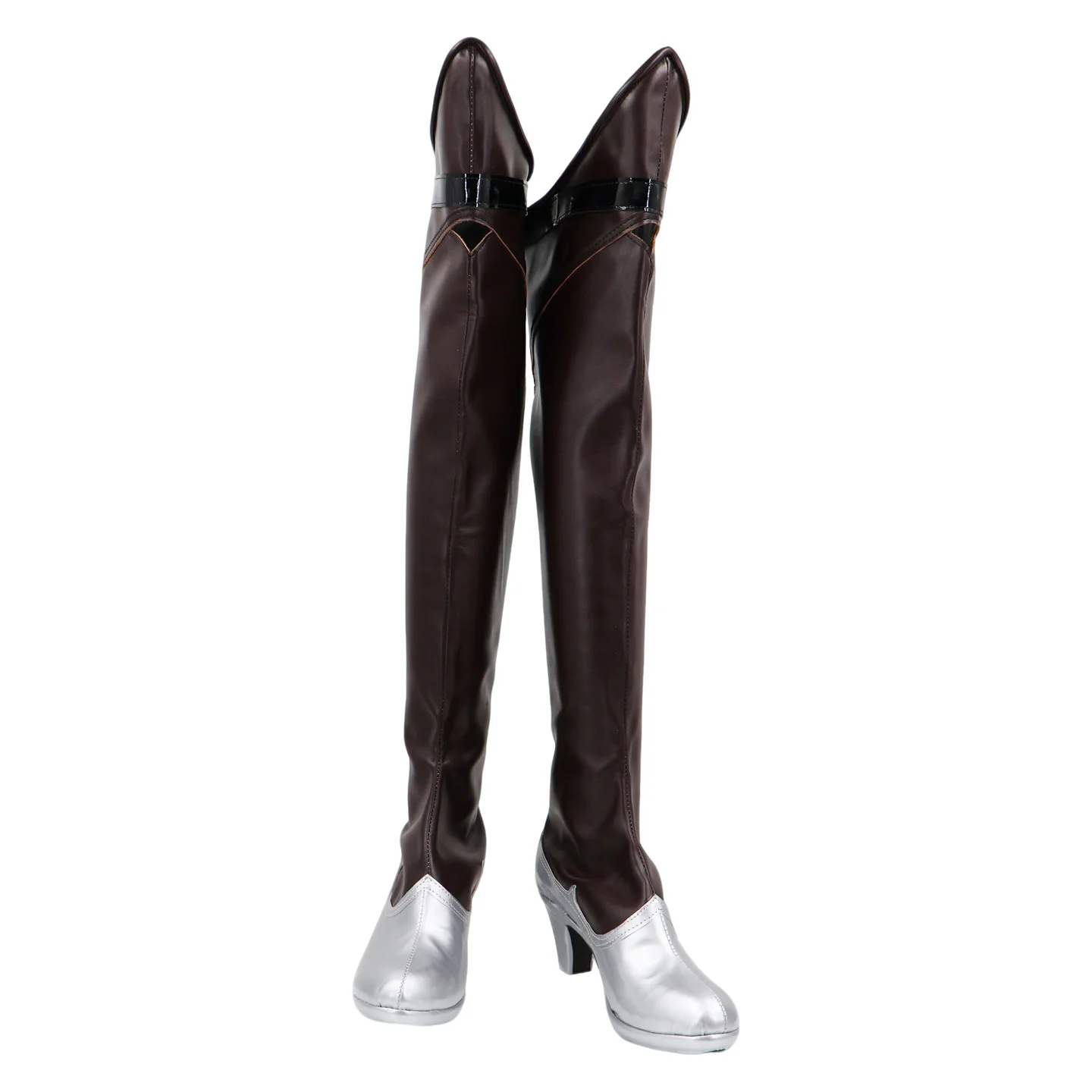 Spiel Ziemlich Derby Ikuno Dictus Cosplay Schuhe Ikuno D Utasu Lange Stiefel Für Hallowmas Party Erwachsene Frauen Männer