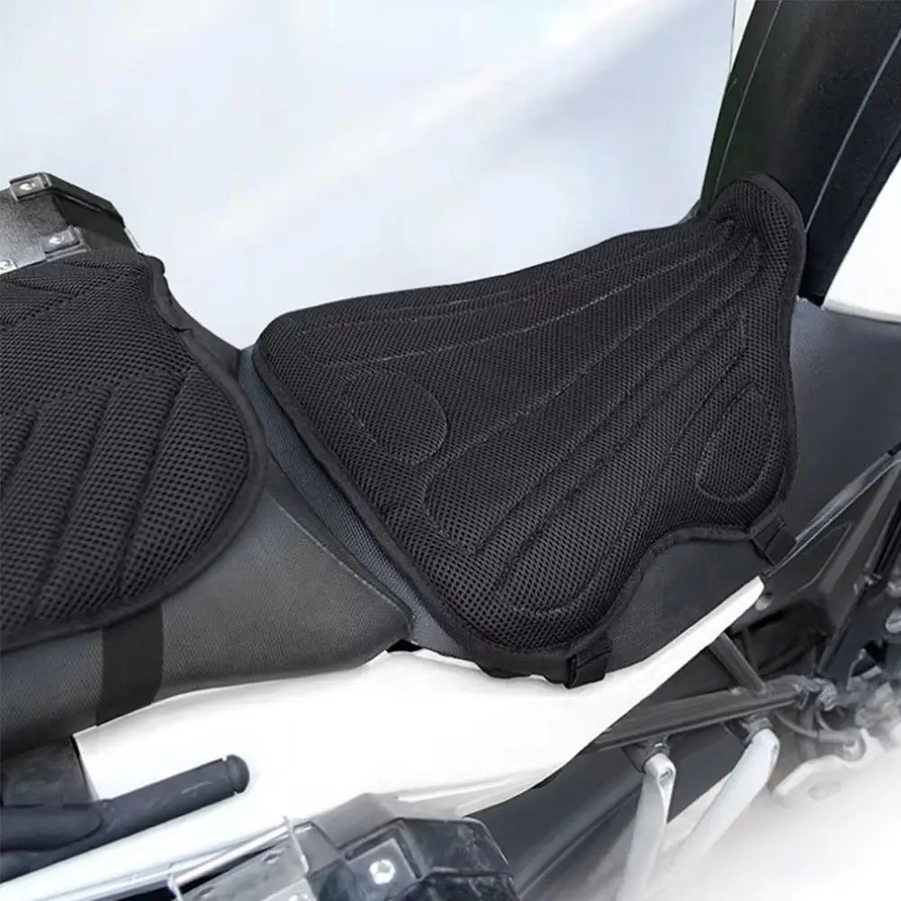 Universal Heat Insulation Seat Cover Motorcycle Cushion Heatproof Sunproof Waterproof Motorcycle Seat 3D Air Cushion Cover