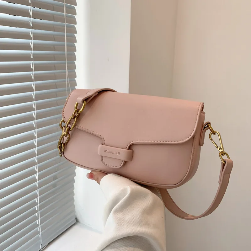 Beautiful Bag Female Designer Bag 2023 New Simple Fashion Portable Small Square Bag Niche Single Shoulder Crossbody Bag