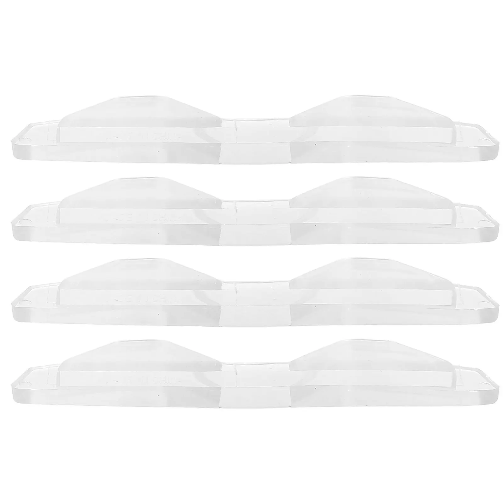 

4Pcs Clear Silicone Car Door Edge Guards Door Protector Strip Anti-Scratch Dent Proof Bumper Guard for Vehicles Suvs Cars