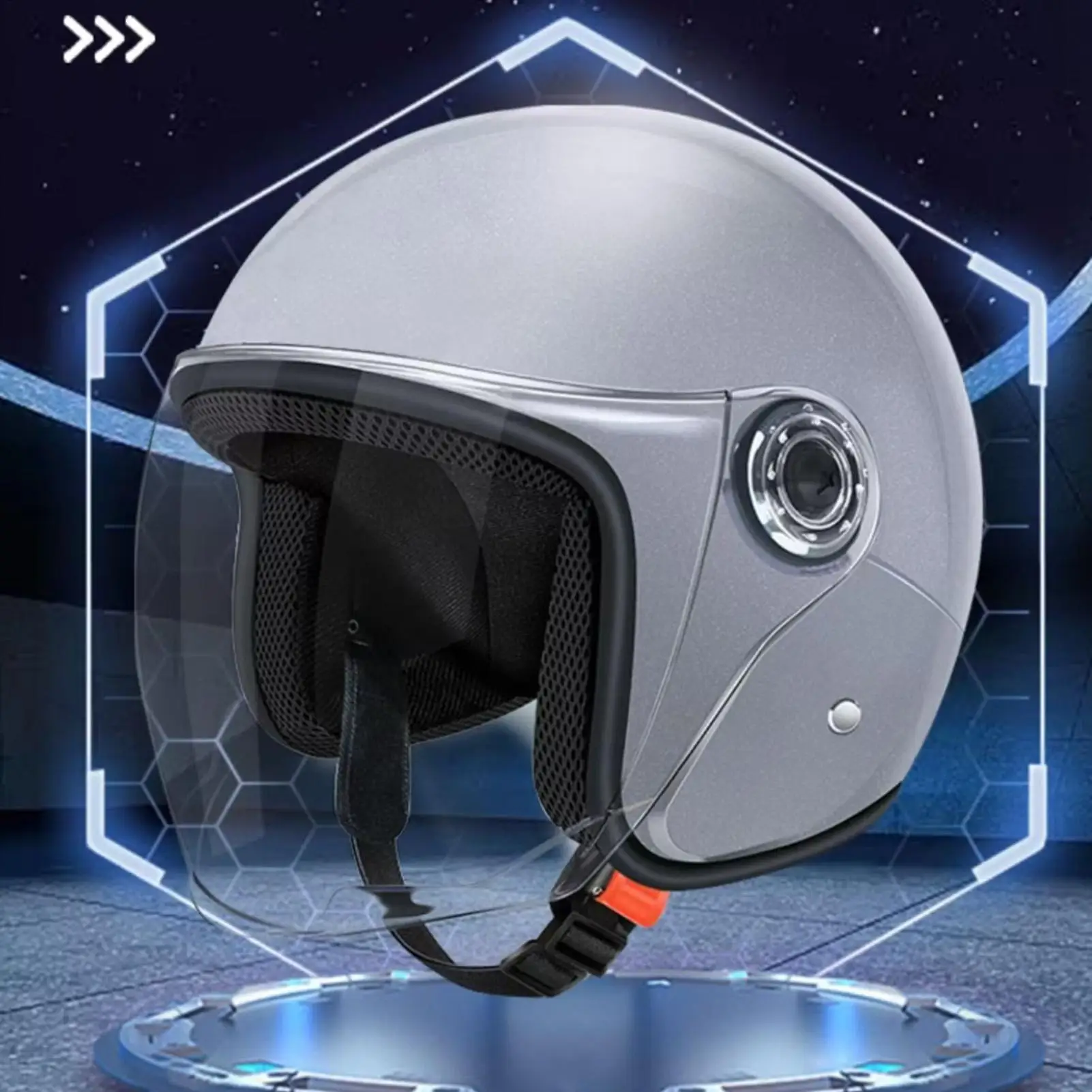 

Riding Safety Hemlet Ventilated Motorcycle Electric bikes Hat Warm Safe Device Comfortable Headwear For Travel Road Trip Riding