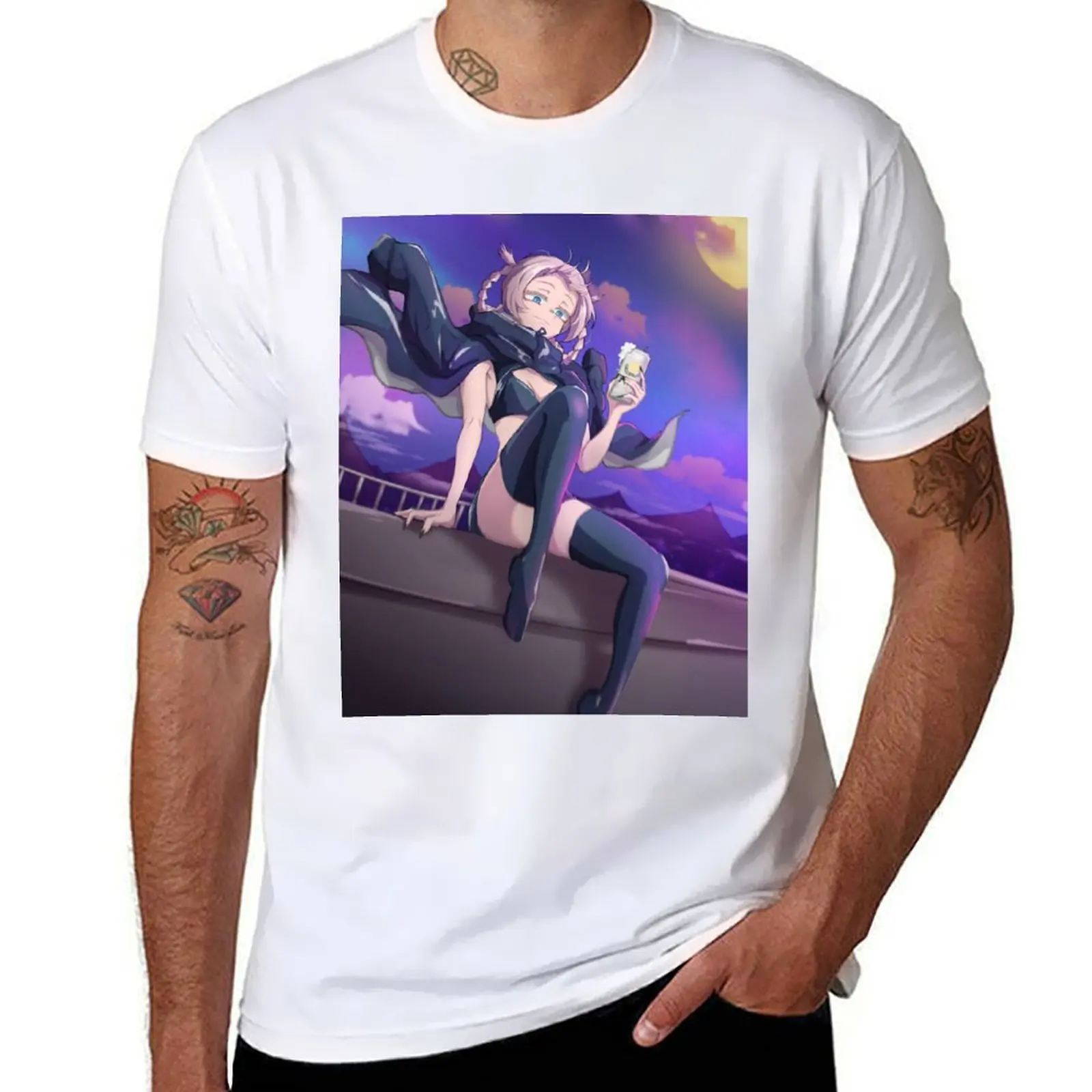 

Nazuna Nanakusa T-Shirt cotton tshirt 100% man t shirt summer T-Shirt