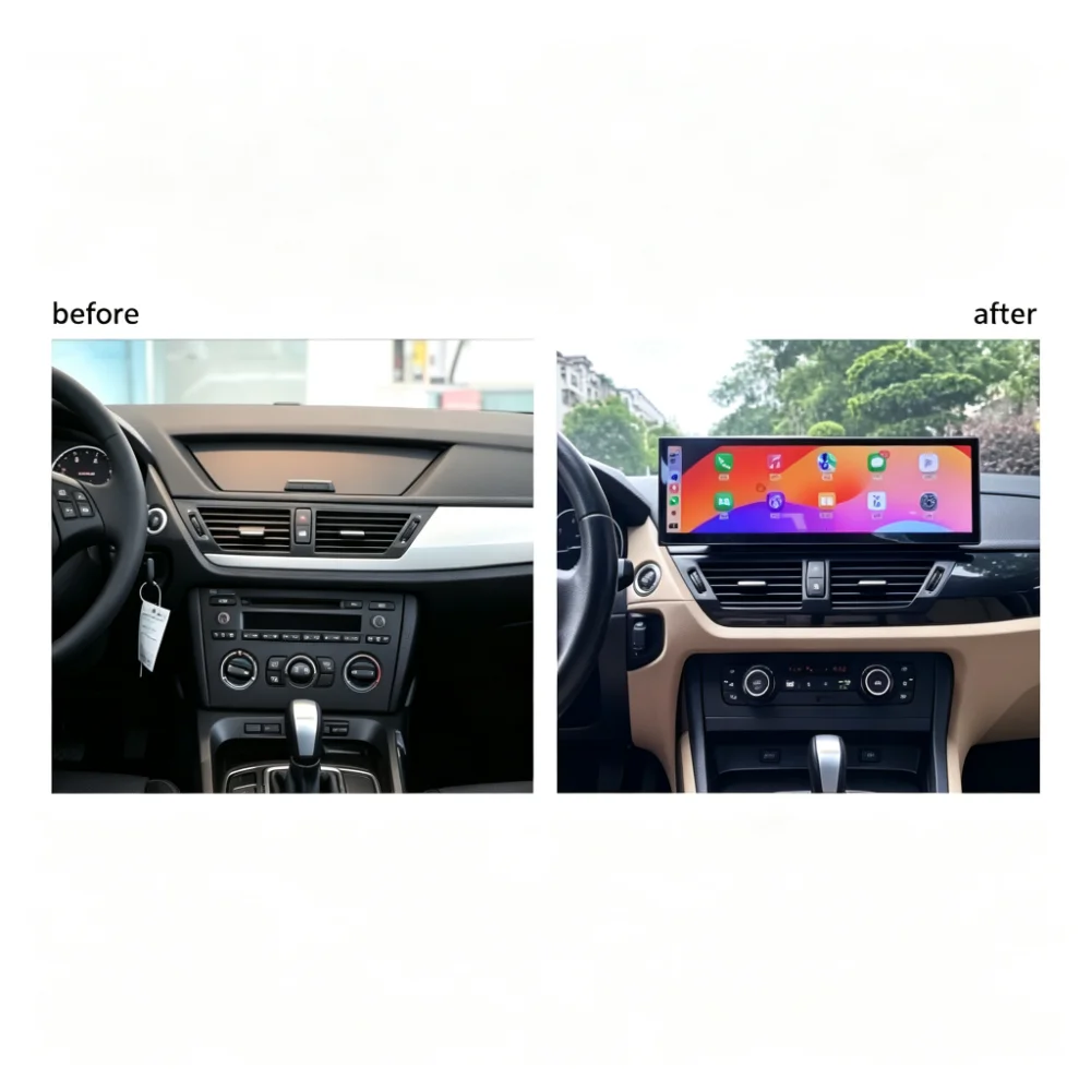 14.9 Inch Android Car Navigation for BMW X1 E84 2010-2015 CIC, Touch Screen, GPS Multimedia Player, Wireless CarPlay