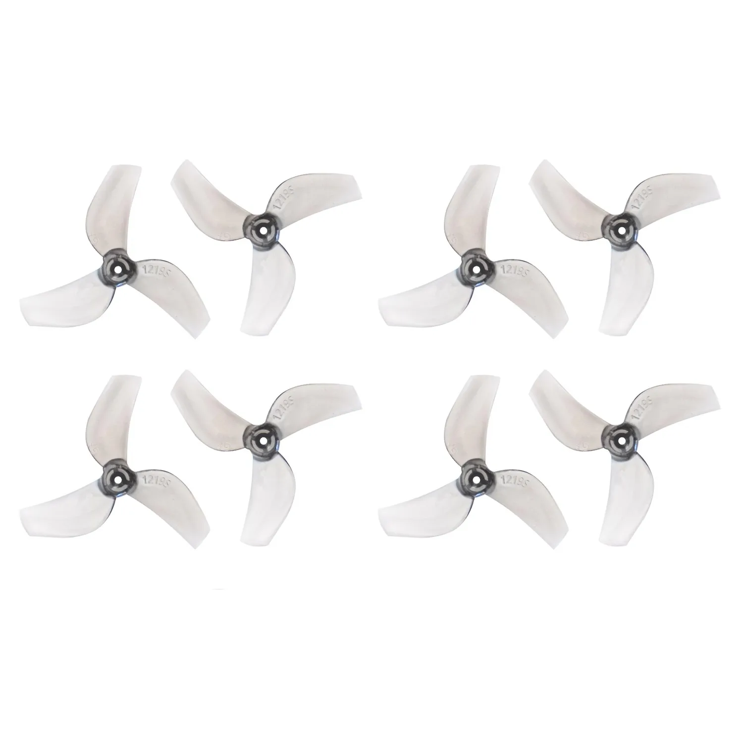 4 Paar Gemfan 1219S 31mm 3-Blatt-PC-Propeller 1mm für Micro TinyWhoop FPV Racing Freestyle Tinywhoop Drohnen Mobula 6 65mm Rahmen