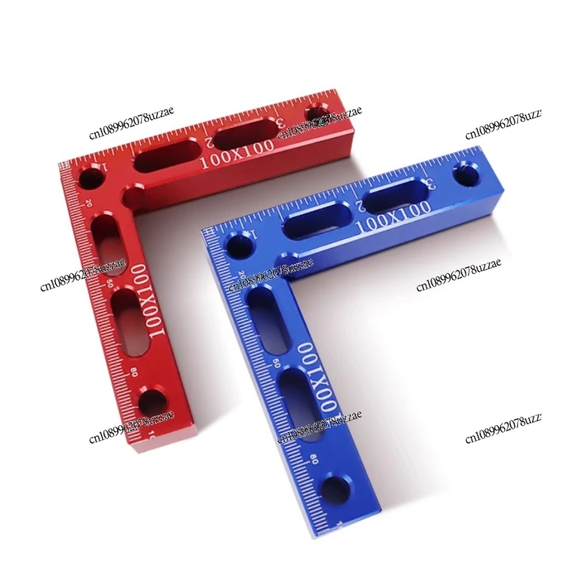 

Aluminum Alloy Square Ruler, Fixing Clip, Installation and Fixing Set 90 Degree Backer, Woodworking, Special , Measuring Tools