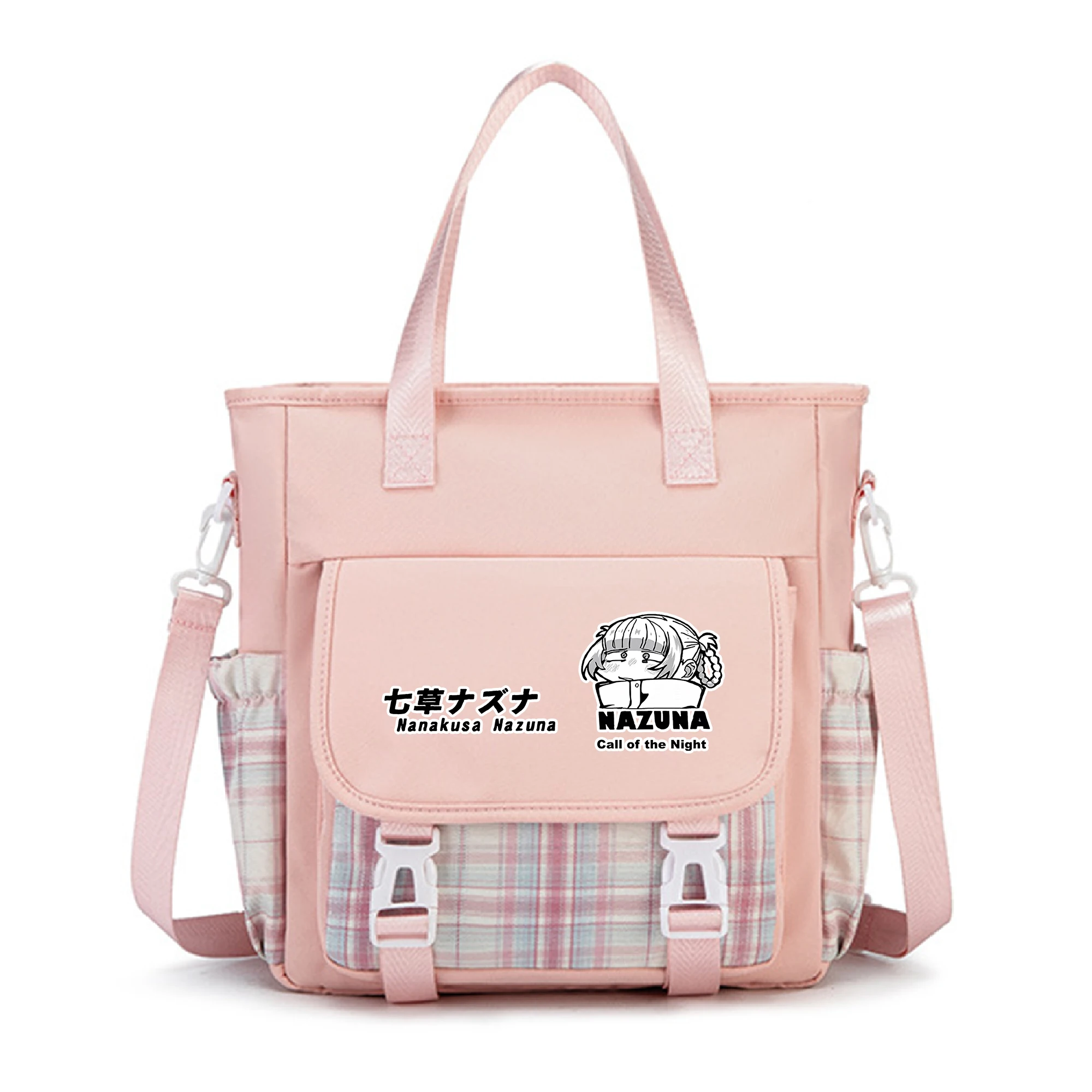 Anime Call of The Night Shoulder Bags Oxford Crossbody Bag Students Schoolbag Travel Daypack Girls Cartoon Printed Messenger Bag