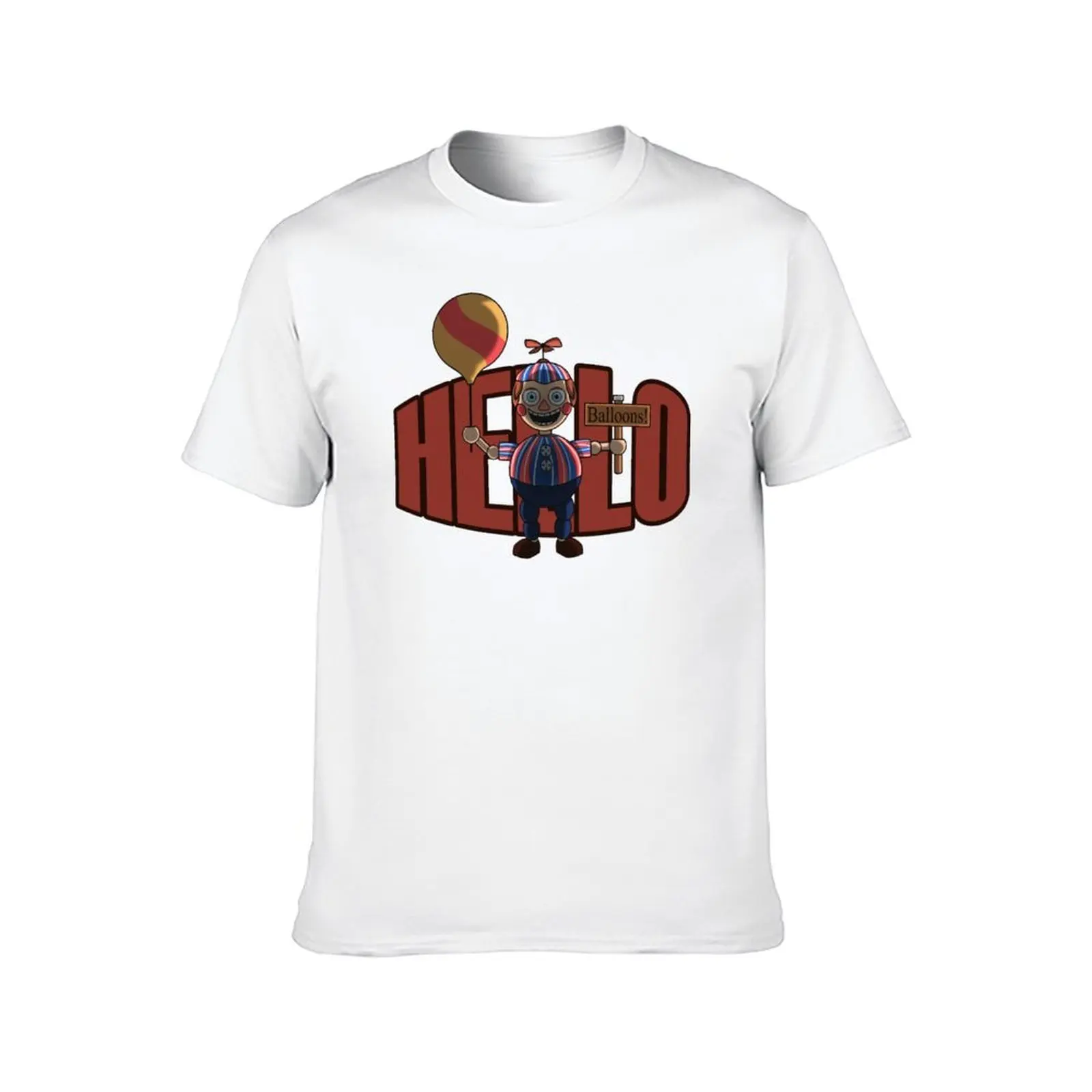 Immagine 3: T-shirt Hello (Balloon Boy) magliette da uomo in cotone morbido g uomo magliette da uomo T-shirt