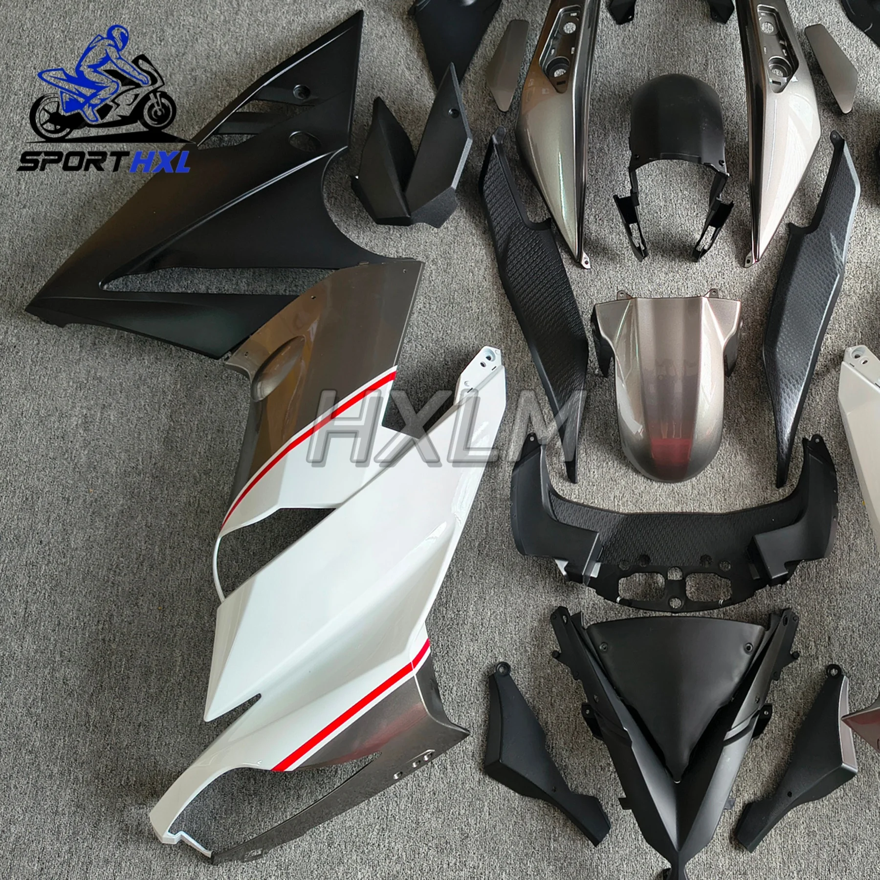 Front Side Frame Panel Fuel Tank Under Cover Guard Cowling Fairing Fit For Kawasaki Ninja 650 Ninja650 ER6F 2009 2010 2011