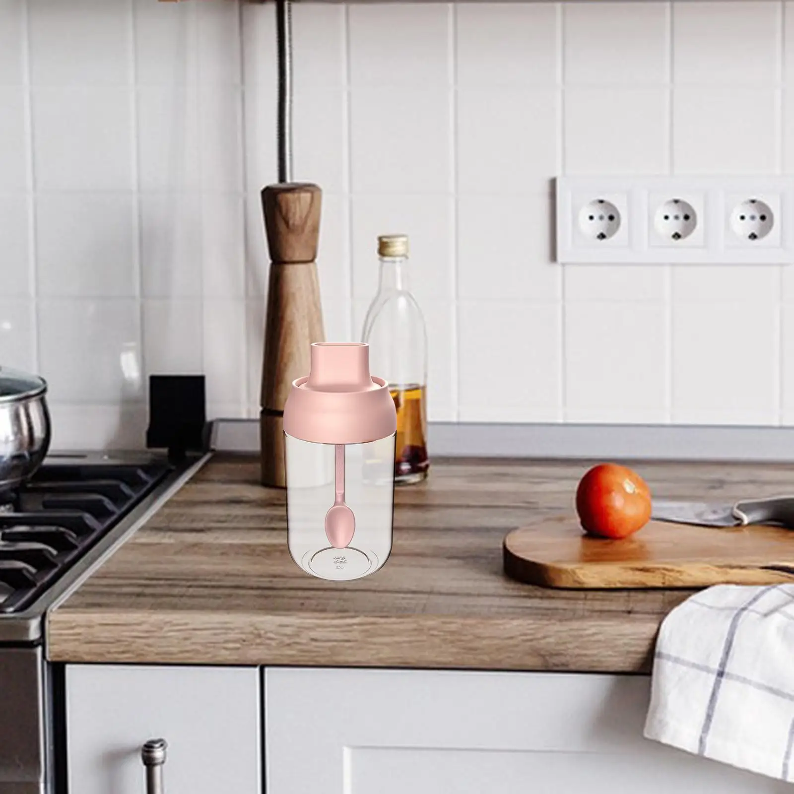 

Набор из 2 кухонных контейнеров для специй с сахарными кастрюлями и дозаторами для приправ