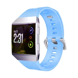 BEHUA cinturino per Fitbit cinturino ionico cinturini per orologi sportivi cinturino di ricambio in silicone smart watchstrap per Fitbit ionic