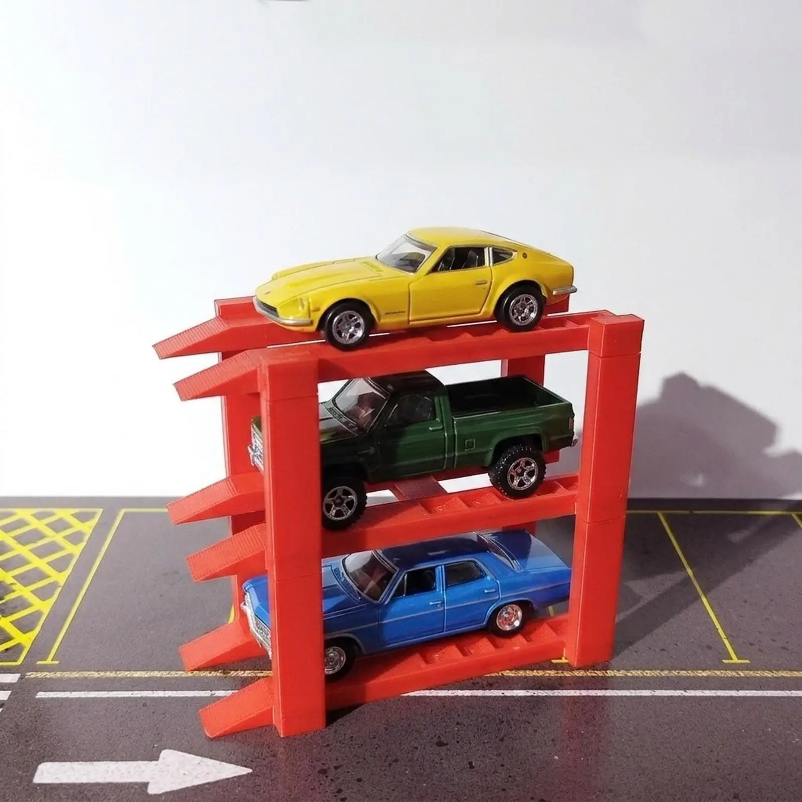 

Car Miniatures Display Stand 1 64 Scale Rack Simulation Model Props for Garage Scene Repair Shop Micro Landscape