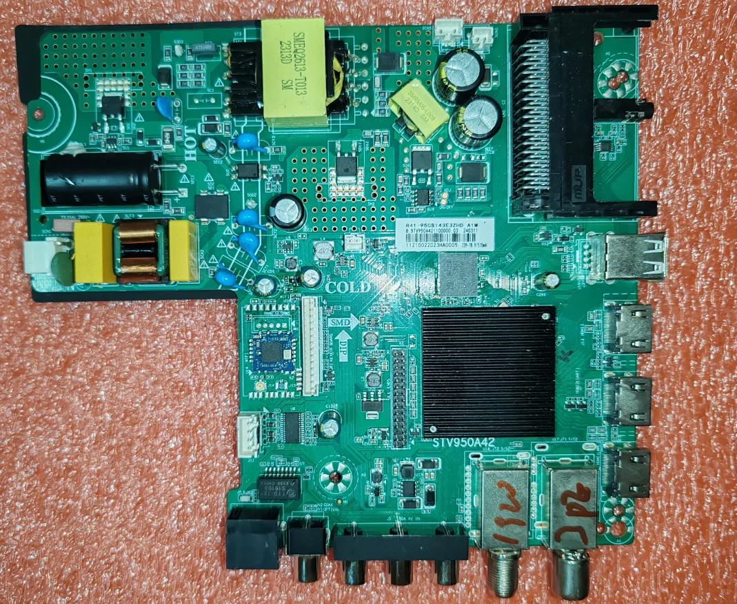 

CV950A42 TV motherboard Android 11 version memory 1+8GB for 72--84V 570MA
