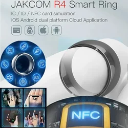 New Jakcom R4 Smart Ring Stainless Steel Waterproof Dustproof Wearable Device Magic Finger NFC Wear For IOS Android Mobile Phone