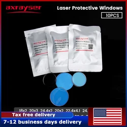 Laser Protective Windows 24.9x1.5 27.9x4.1 37x7 Protective Lens for Raytools Precitec BOCI Bodor Fiber Cutting Machine Head