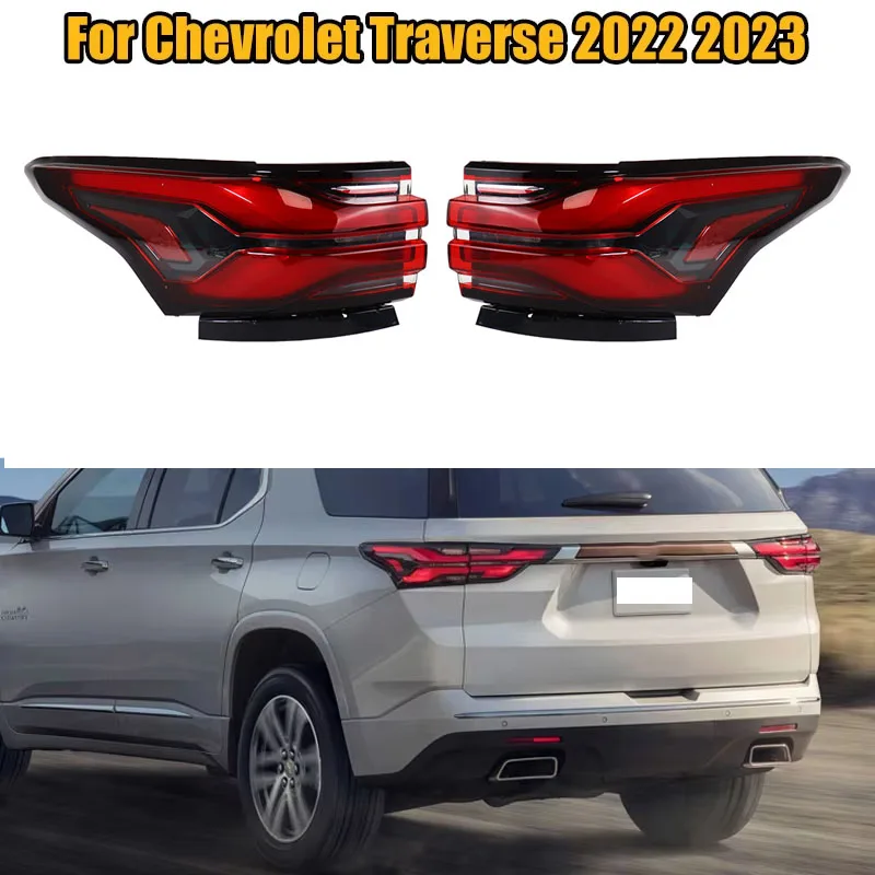 

86785341 86785340 LED Tail Light Assembly Rear Bumper Lamp Brake Reverse Light US Version For Chevrolet Traverse 2022 2023