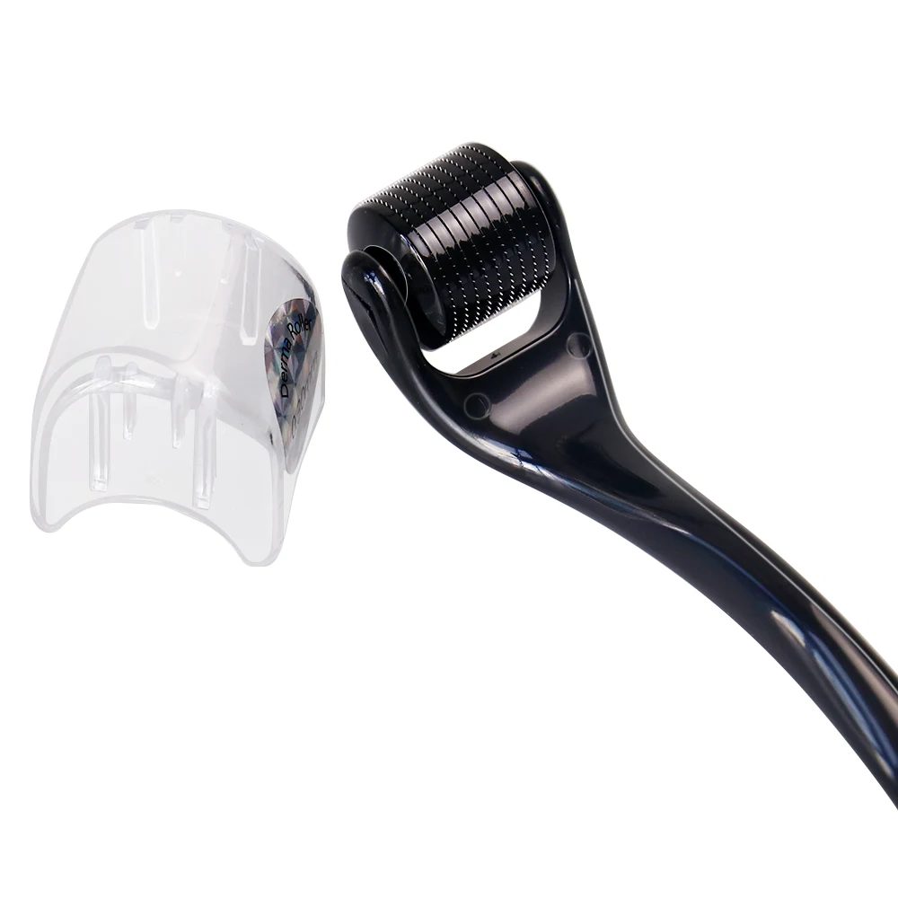 DRS 540 مايكرو إبرة الأسطوانة Dermaroller التيتانيوم ديرما الأسطوانة لإعادة نمو الشعر النمو Mesoroller اللحية الوجه DermaPen العناية بالبشرة