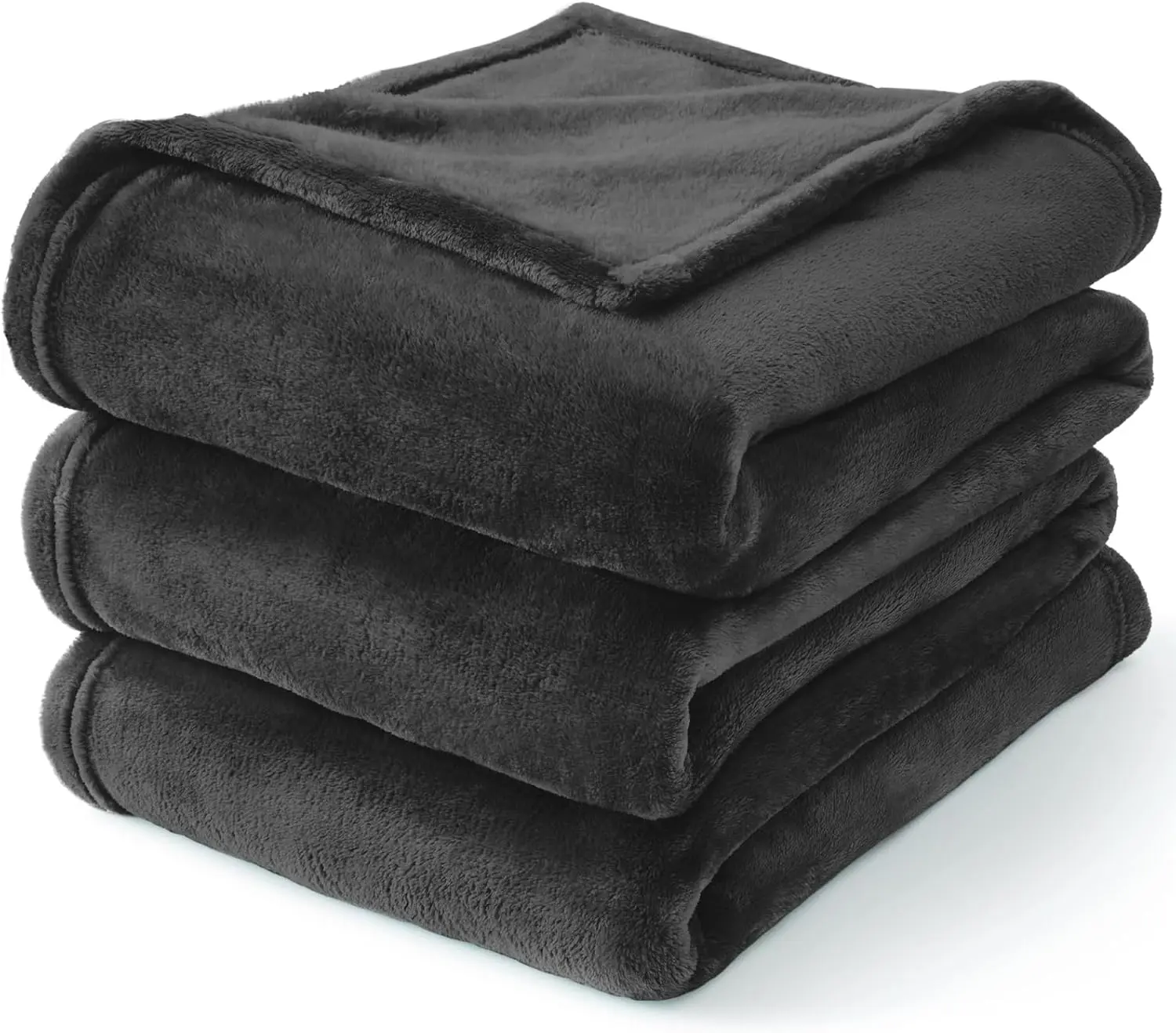 

Флисовое одеяло-плед угольно-серого цвета для дивана и кровати, роскошное, плюшевое, уютное, очень мягкое, теплое, для путешествий и кемпинга