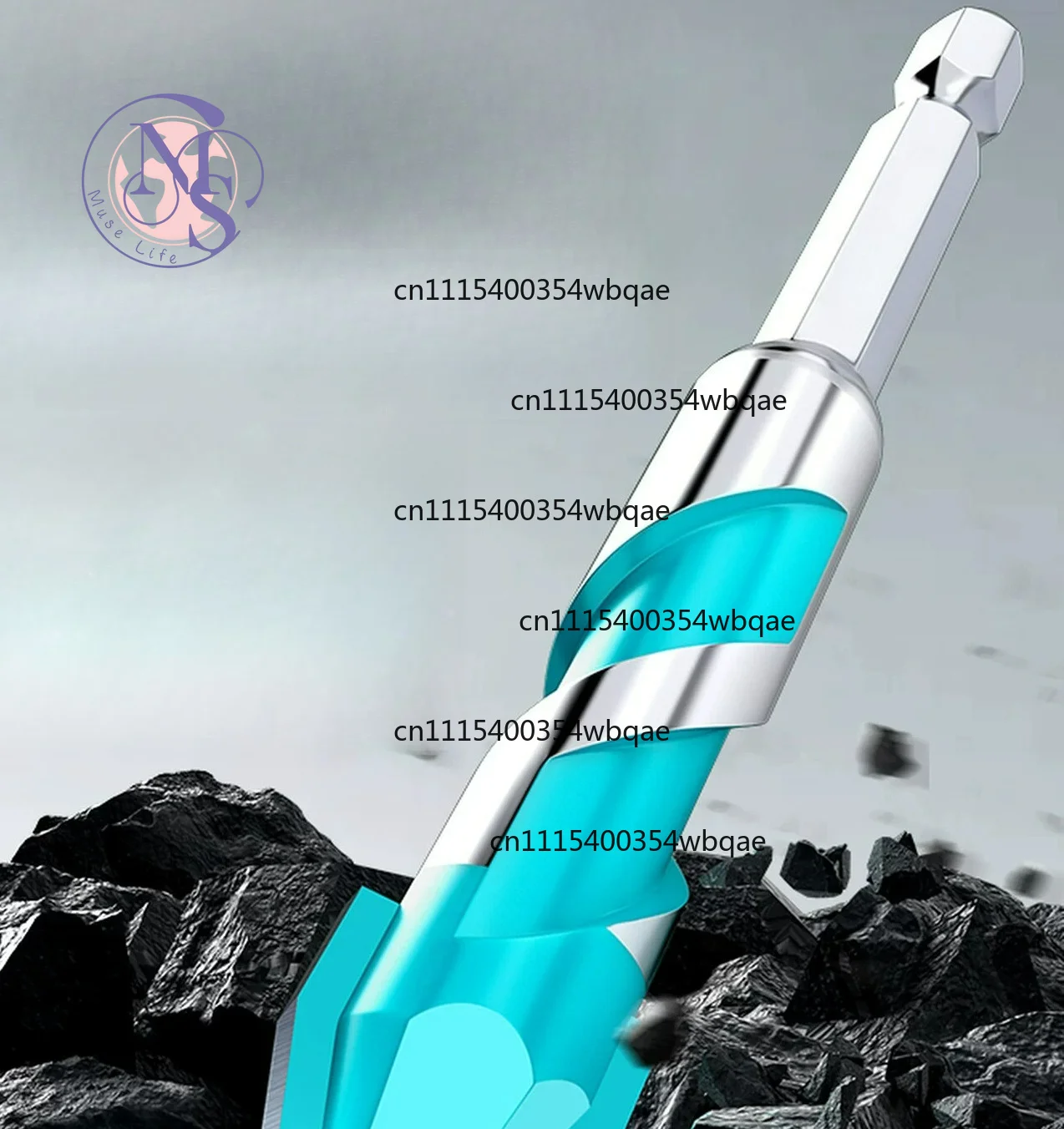 Eccentric Offset Drill Bit, Hard Tile Drill Bit for Drilling Tile, Concrete, Glass & Cement Wall, Electric Drill Use