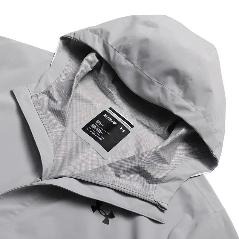 Under Armour Men's Sportswear Fitness Training Trendy Fashion Woven Hooded Jacket 1376066-069 5