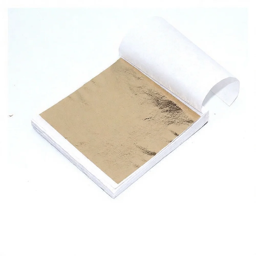 กระดาษฟอยล์เมทัลลิกขนาด 9x9 ซม - Gold Foil Flakes บทวิจารณ์และราคา