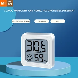 Xiaomi Youpin termometre dijital nem ölçer LCD ekran yüksek hassasiyetli termometre nem sensörü Mini taşınabilir Test tablosu