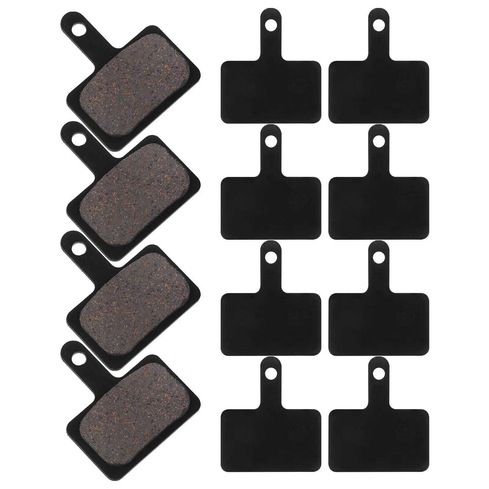 

6Sets Cycling Disc Brake Pads Wear-Resistant Mountain Bike Brake Pads for City Folding Bikes Cycling Supply