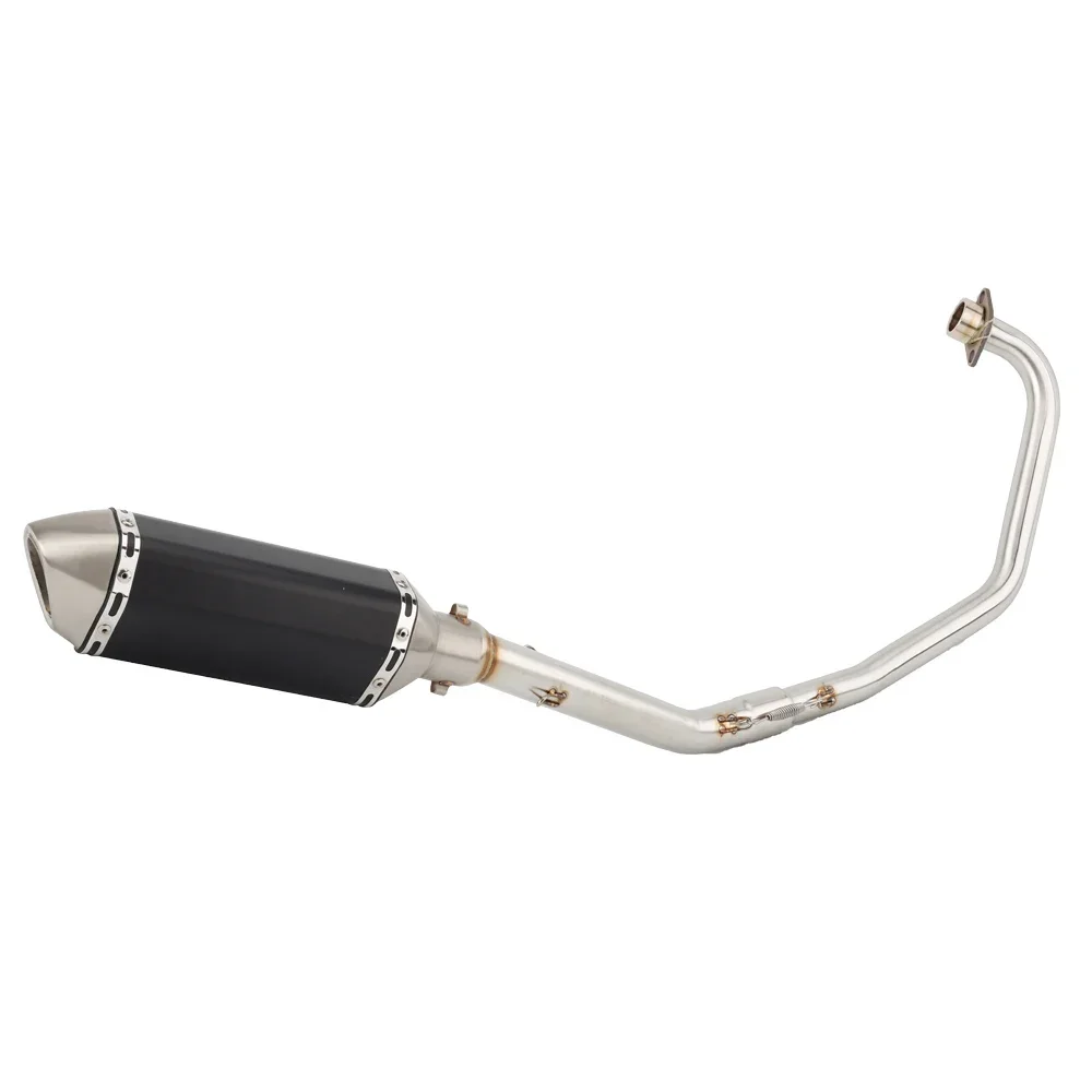 

For Keeway RKS125 / Sport 2012 - 2017 Escape Slip-on Motorcycle Exhaust Muffler With Header Link Pipe