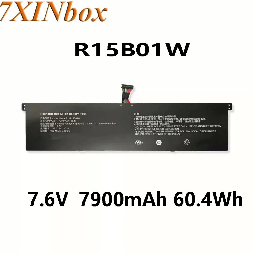 7XINbox R15B01W 7.6V 7900mAh 60.4Wh Battery for Xiaomi Mi Notebook Air 15.6