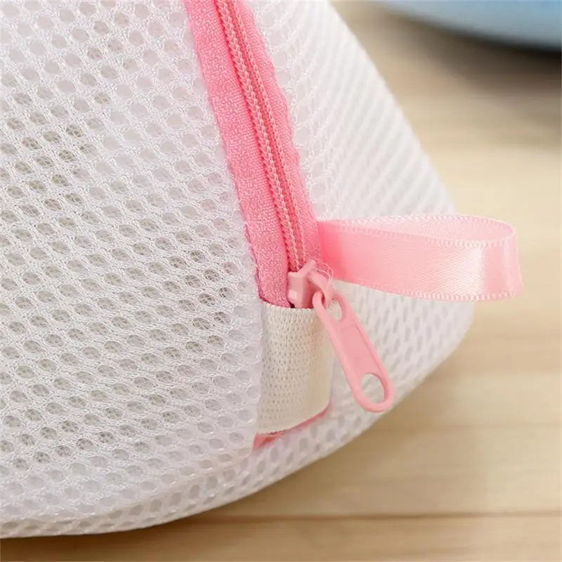 Bra Laundry Bag Zippered Underwear Socks Protect Mesh Household Home Storage Washing Bag Organization