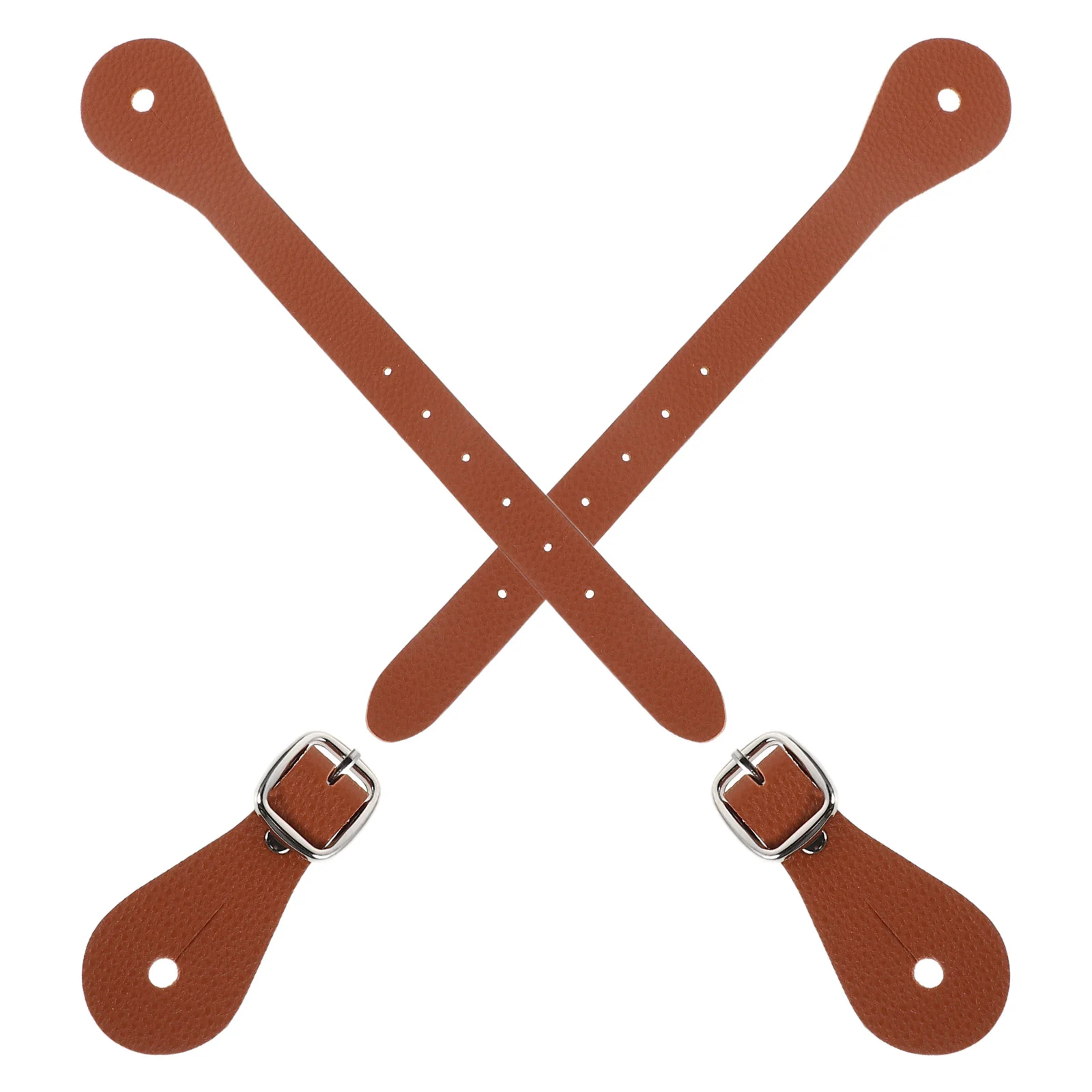 2 Pcs Horse Riding Strap Spurs Belts Woman Equipment Accessories Western Straps