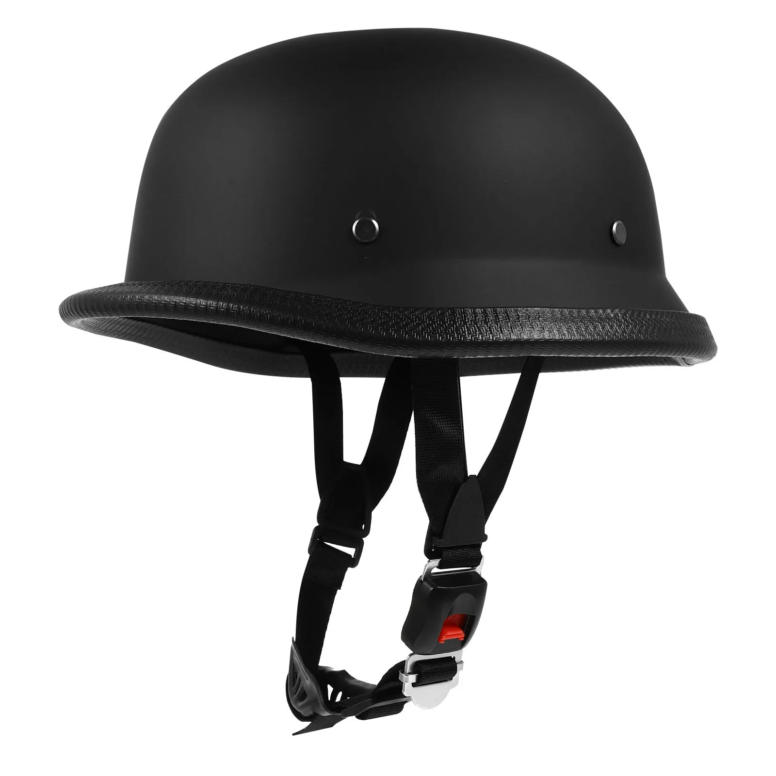 

Men Black Half Face Lightweight Durable Motorcycle Design Outdoor Sports Cycling Headgear