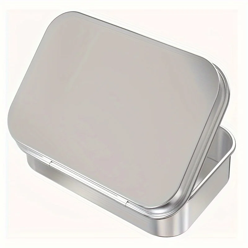 1 Stück Mini-Metallbox, verzinnte Aufbewahrungsbox mit Schiebedeckel, Hochzeitsschmuck-Pillendosen, tragbare Boxen, Behälter, Kosmetik-Organizer