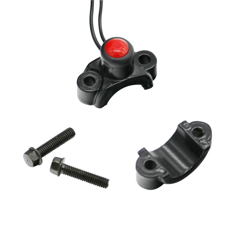 LMoDri-Universal Motorcycle Switches, Guiador de Alumínio, Mount Farol, Power Start, Kill Fog Light, Botão Switch, On-Off, 22mm