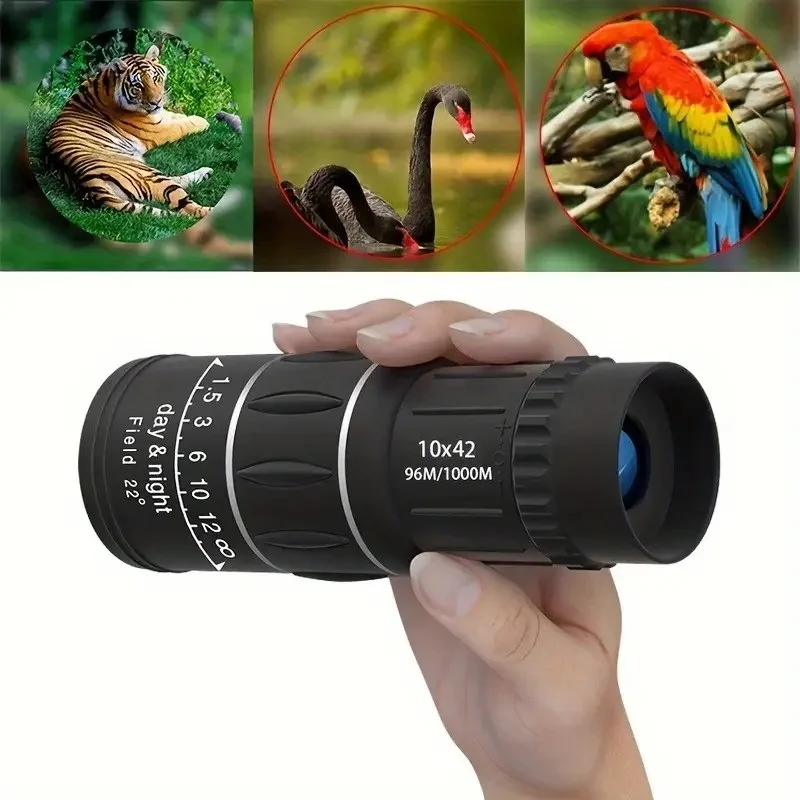 

Single-lens Telescope Dual Adjustments And Large Aperture 16x52 Birdwatching Binoculars Taking Photos Phone Camera Night Vision