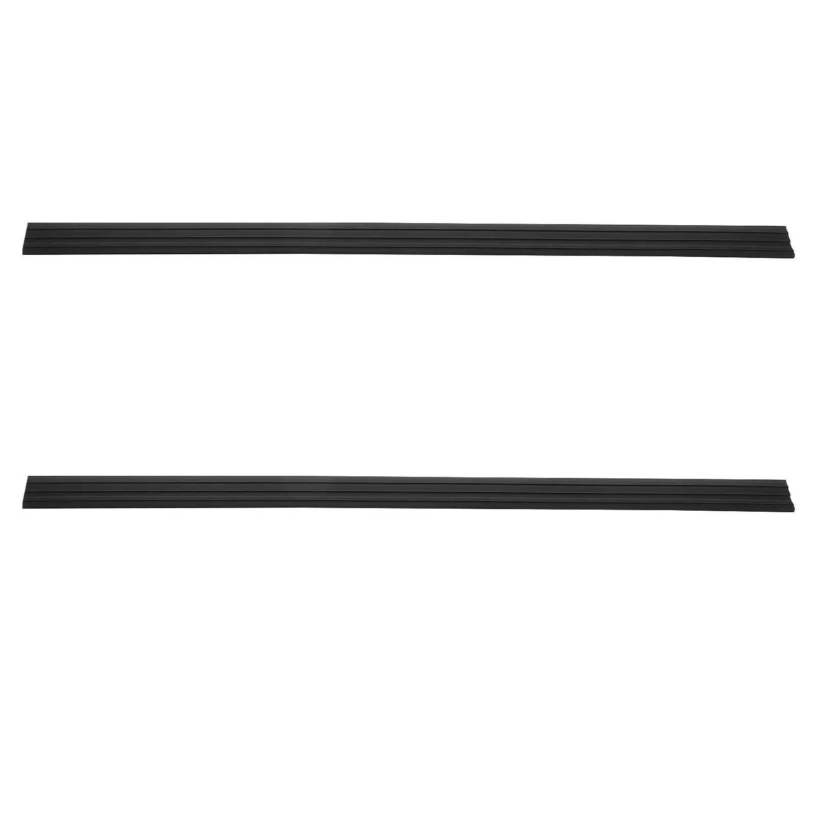 

2Pcs Black PVC Self-Adhesive Ramp Pad for Sweeping Robots Threshold Crossing Tool for Carpets Tiles Wood Floors Floor Transition