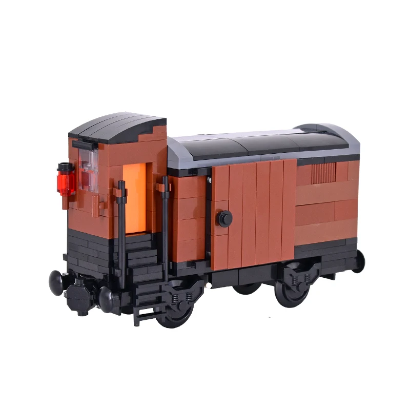 MOC Creative Expert Creative City Box truck with mobilization cab Brick Block Children's DIY Toy Gifts