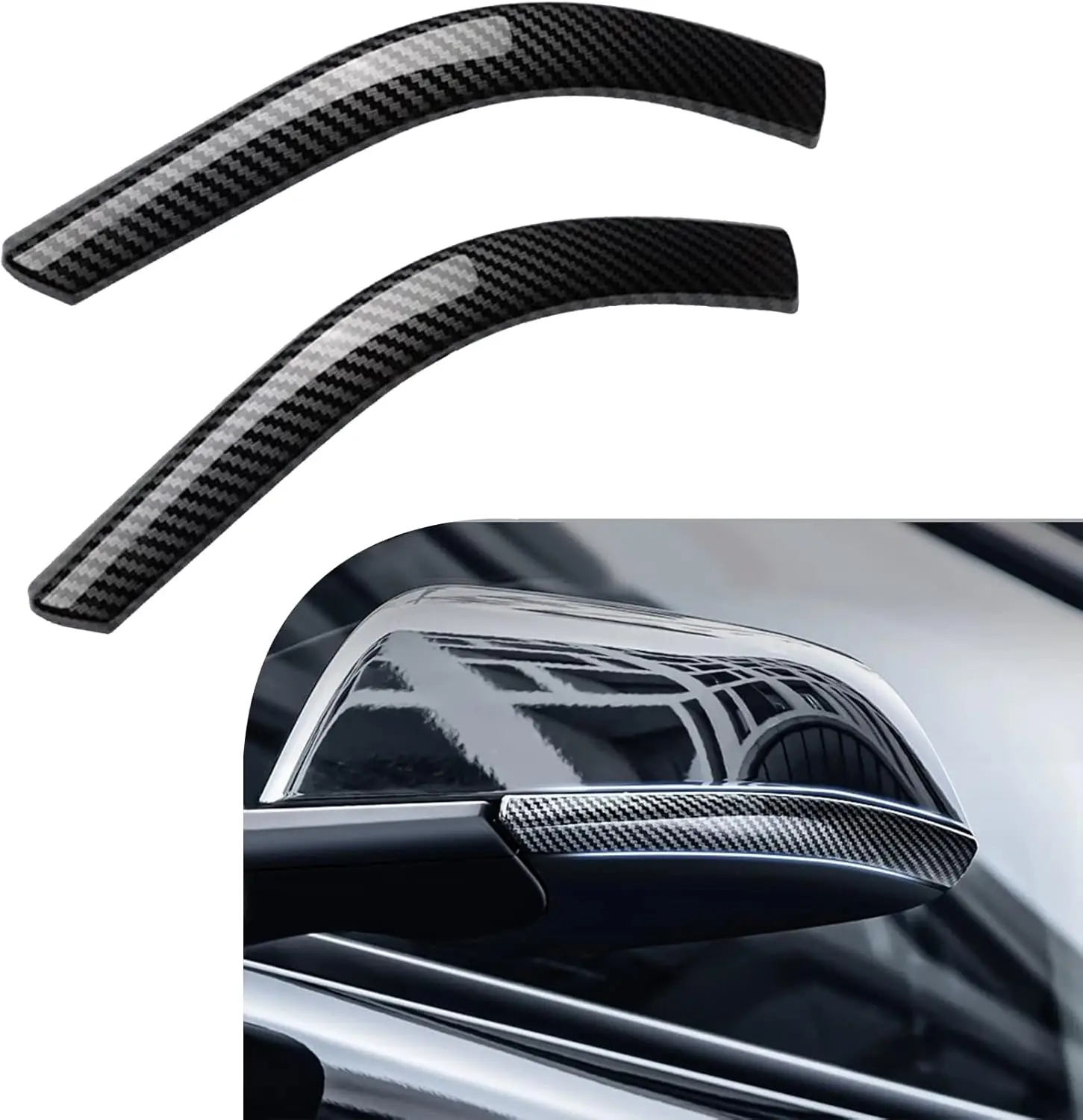 

For Tesla Model Y Juniper Rear View Mirror Anti-collision Strip Model 3 Y Reverse Anti-scratch Door Side Protection Sticker