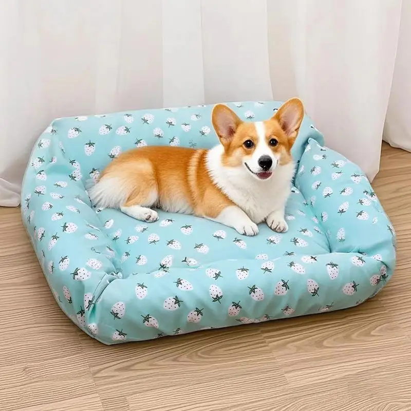 

Чехол для собачьей лежанки Bebelife Pet Dog Bed Cover Outer Jaet Tofu Nest, моющийся, защищающий от грязи и пыли, специальный чехол для лежанки собаки, для всех сезонов, для ленивых мам.