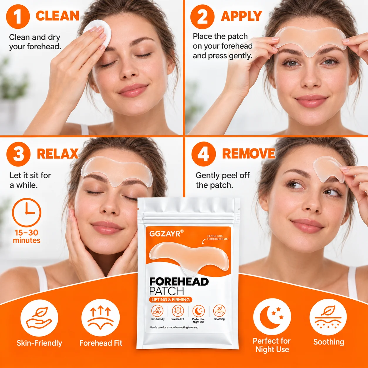 8 шт. патчей для лица, нежные  – обзор и цена Face Moisturizer