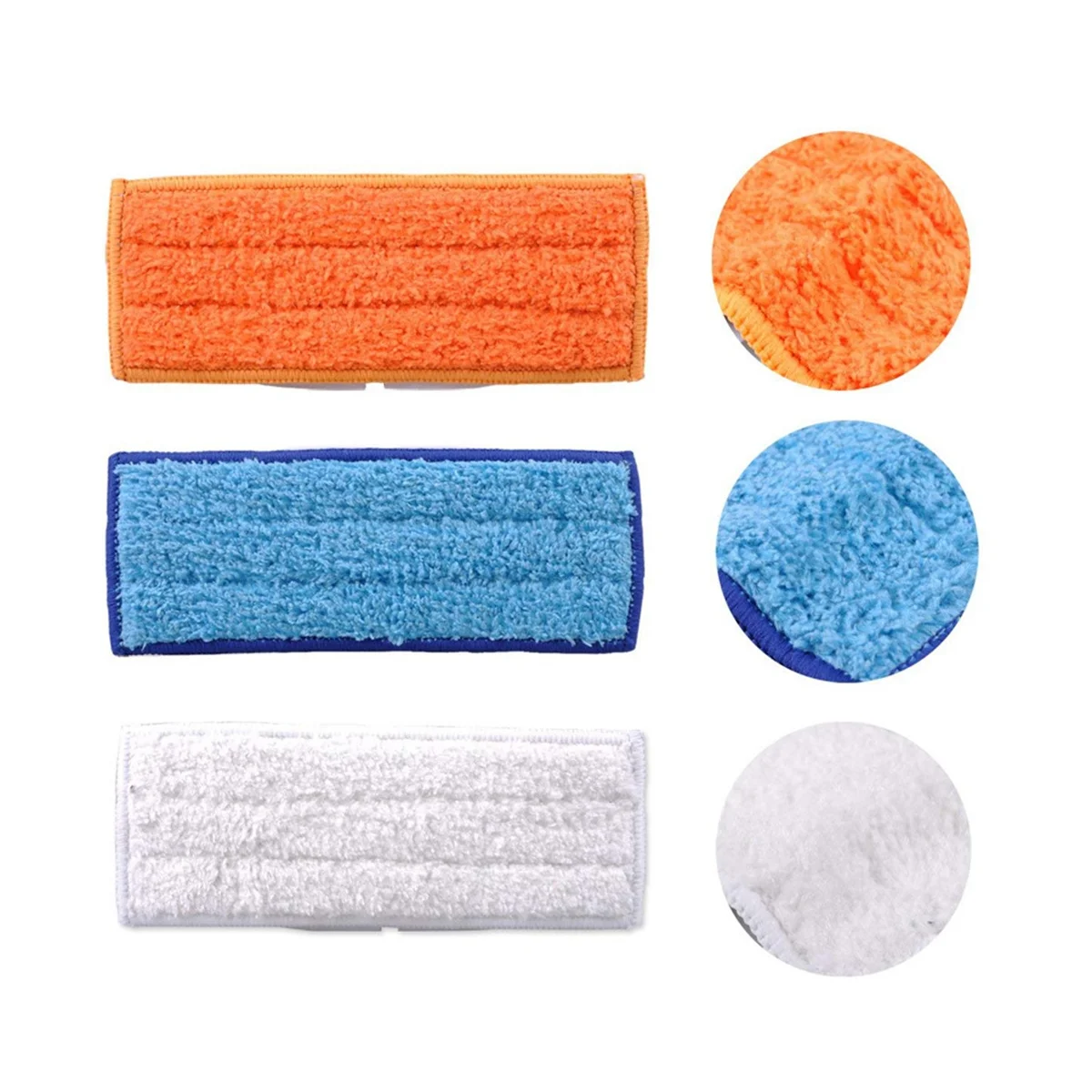 12PCS Replacement Mopping Pads for Jet 240 241 245 (4 Wet Pads, 4 Dry Pads, 4 Damp Pads)