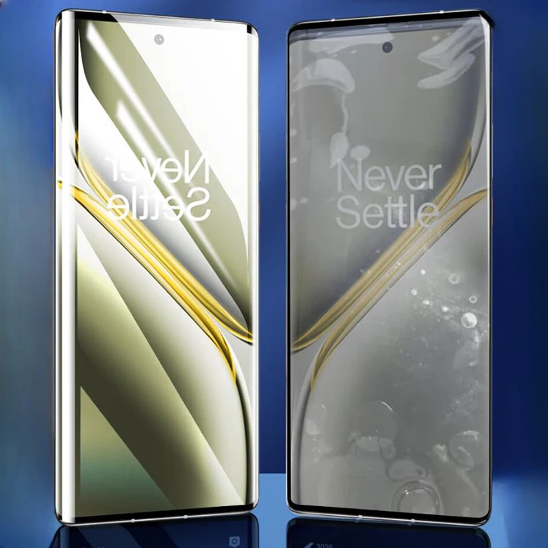 واقي شاشة من الزجاج المقسى المنحني ثلاثي الأبعاد لهاتف OnePlus Ace 3 Pro لهاتف ONEPLUS 1+ Ace3Pro طبقة أمامية واقية شفافة مضادة للأزرق