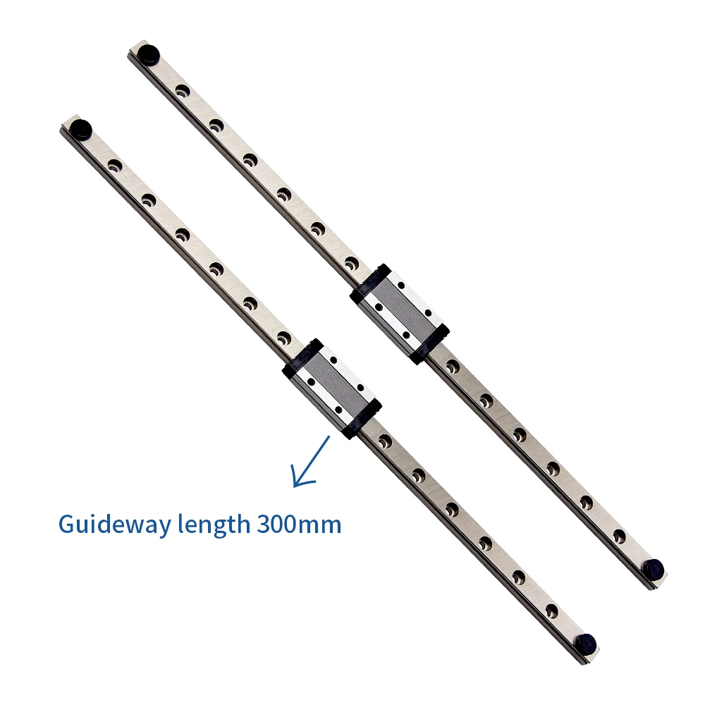 3D Printer Part Dual Y-axis Rail Kit for Ender-3 V3 SE MGN9H Guideway Length 300mm Linear Guide Kit with Sheet Metal Bracket