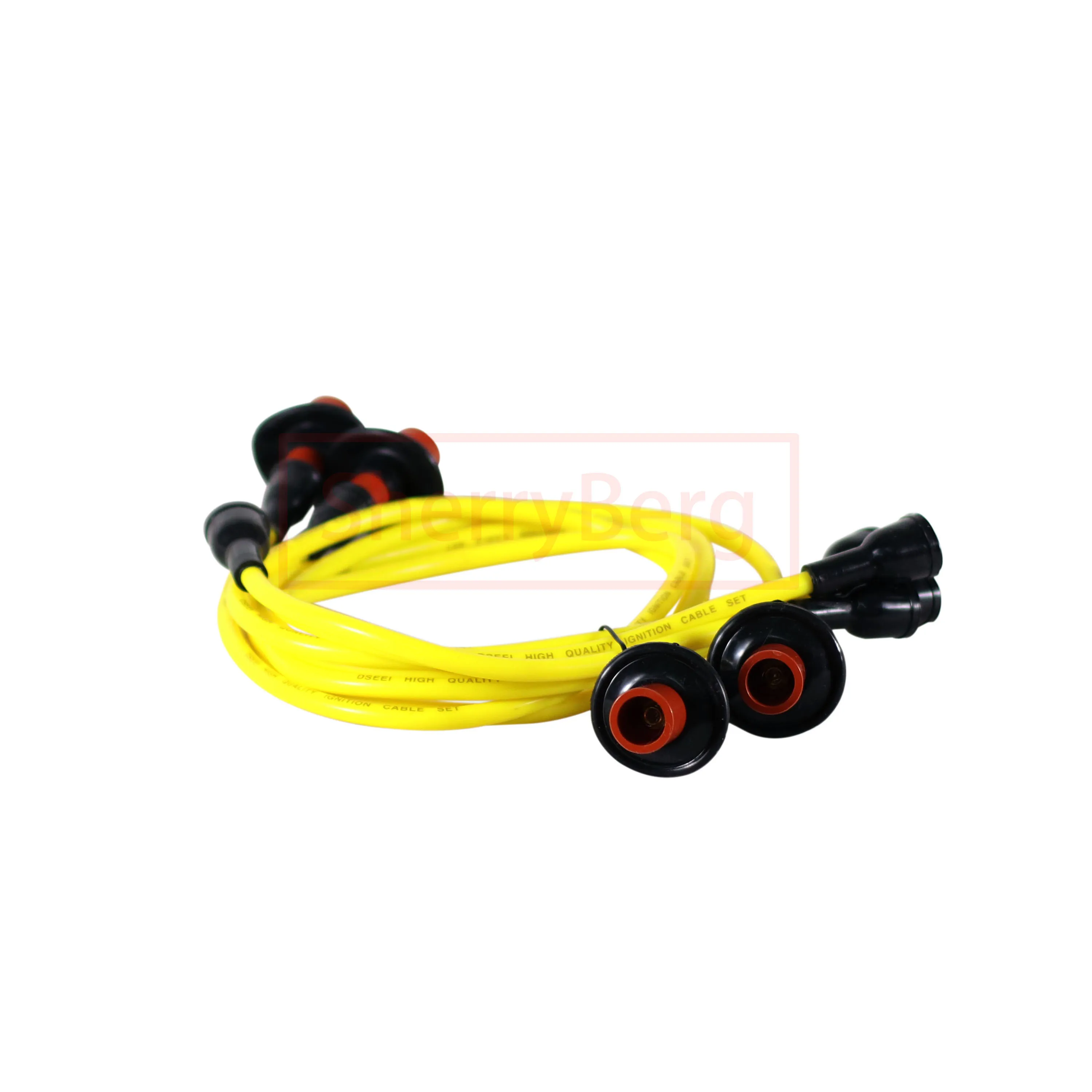 

SherryBerg Cables For VW Spark Plug Wire Set. 111998031A.1200-1600cc. Bug Bus Ghia VW Ignition Wires Type 1 2 3 VWs Yellow